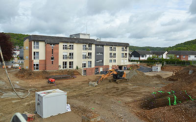 Début du chantier du Villâge des Myosotis